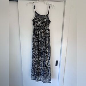 Animal Print Maxi Dress